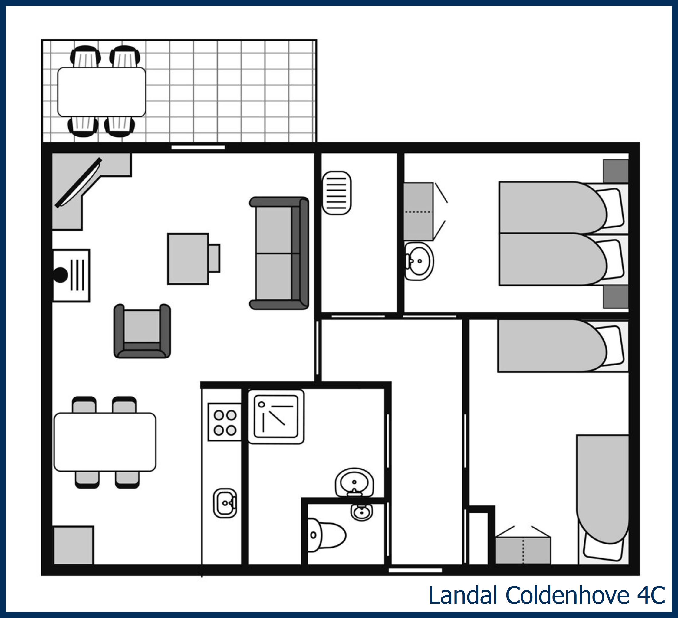Bungalow 4C at Coldenhove