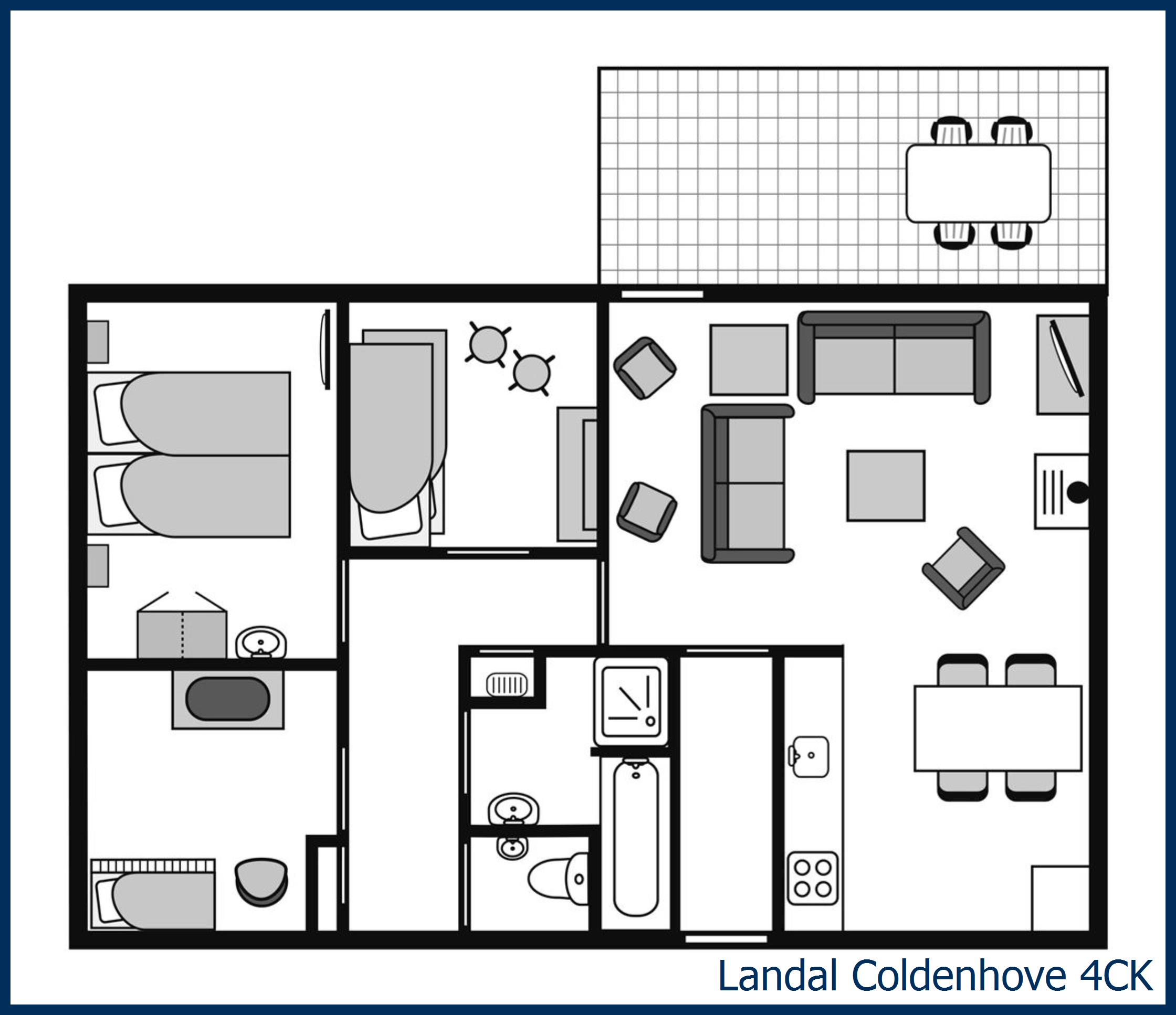 Childrens bungalow 4CK at Coldenhove