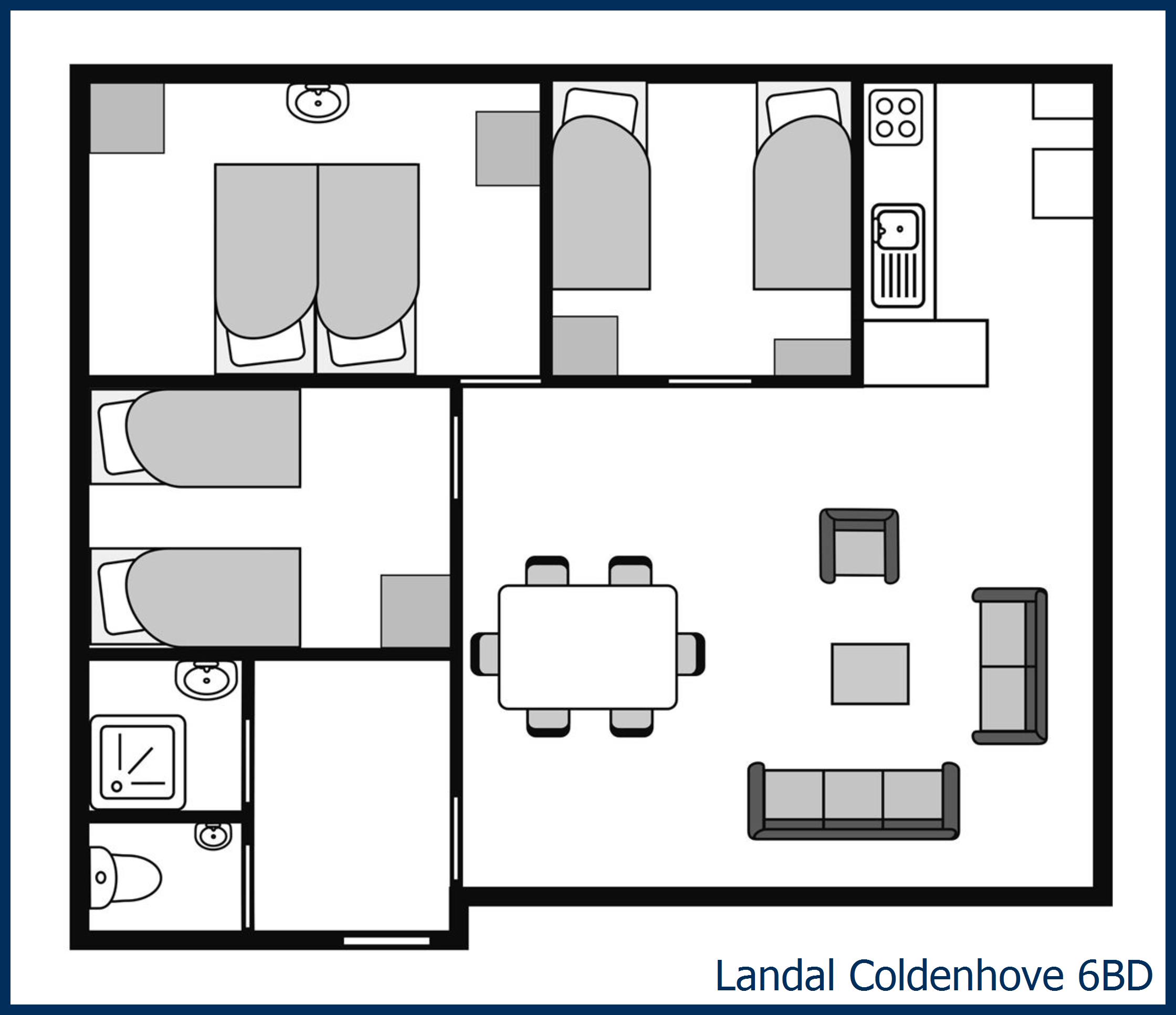 Dog bungalow 6BD at Coldenhove