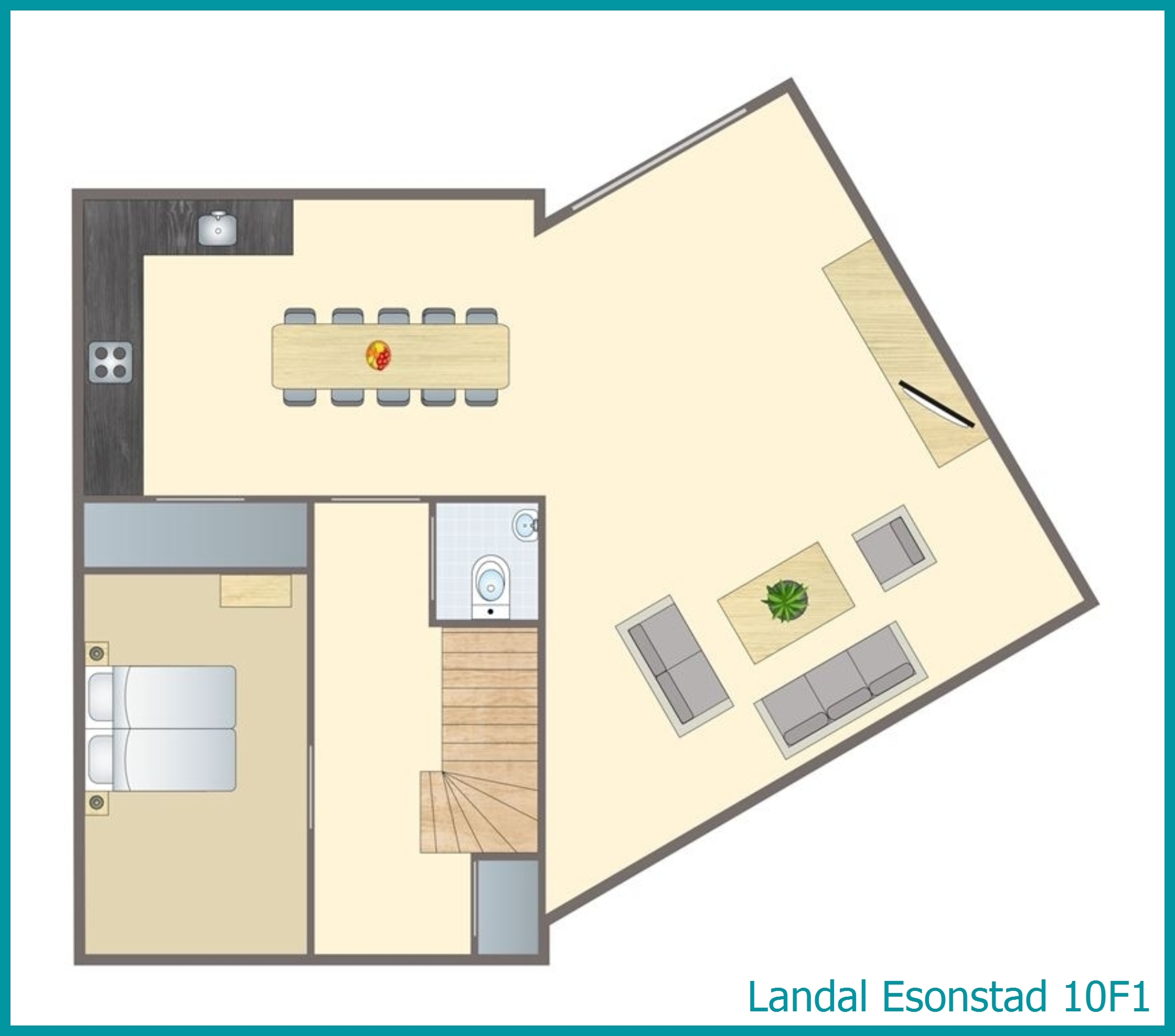 10-person residence 10F1 at Esonstad