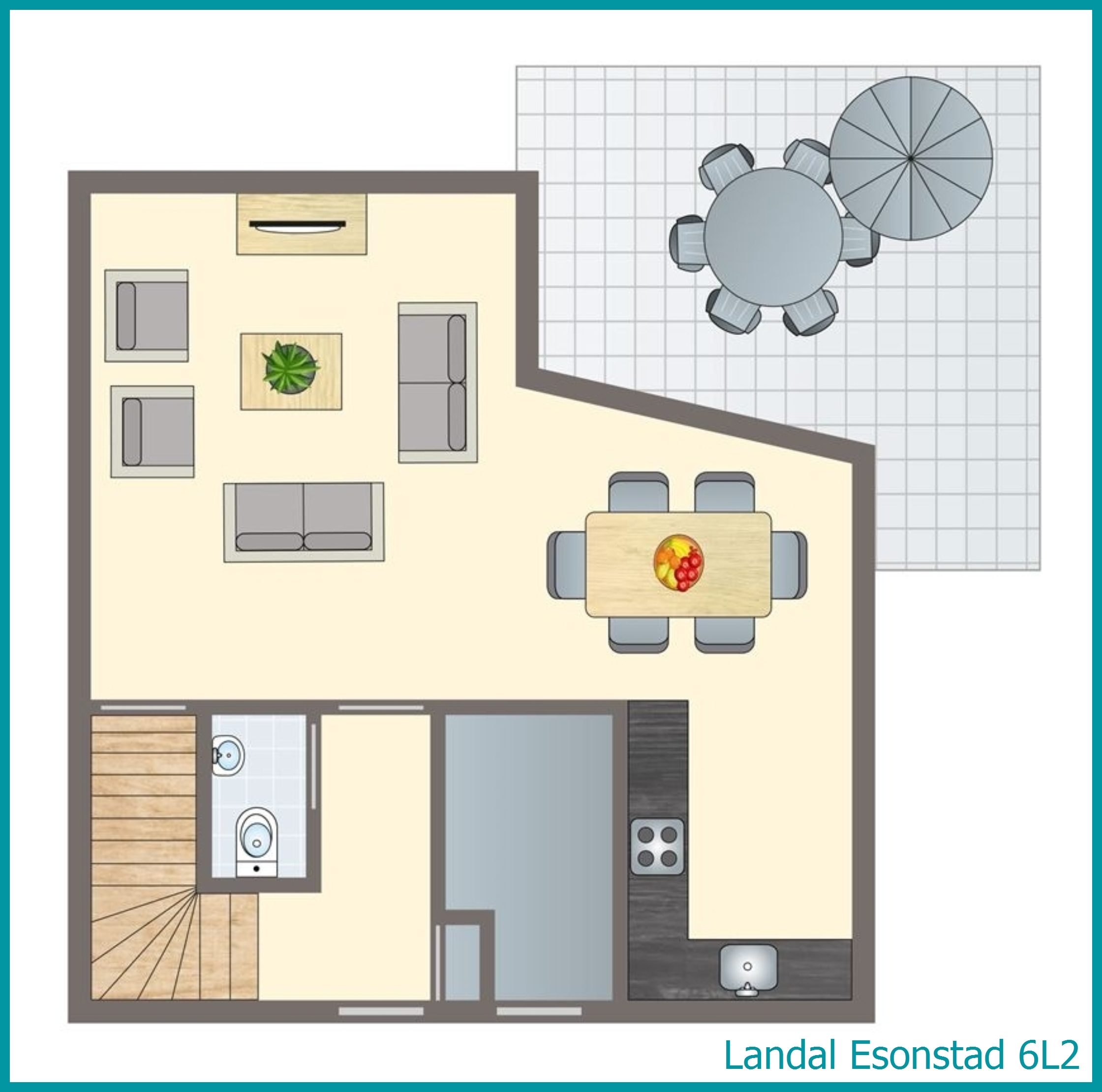 6-person residence 6L2 at Esonstad
