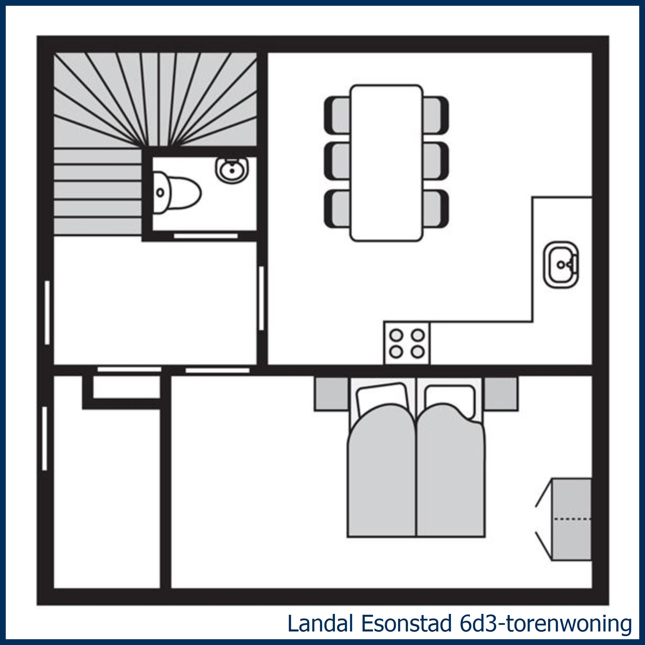  6D3-Torenwoning at Esonstad