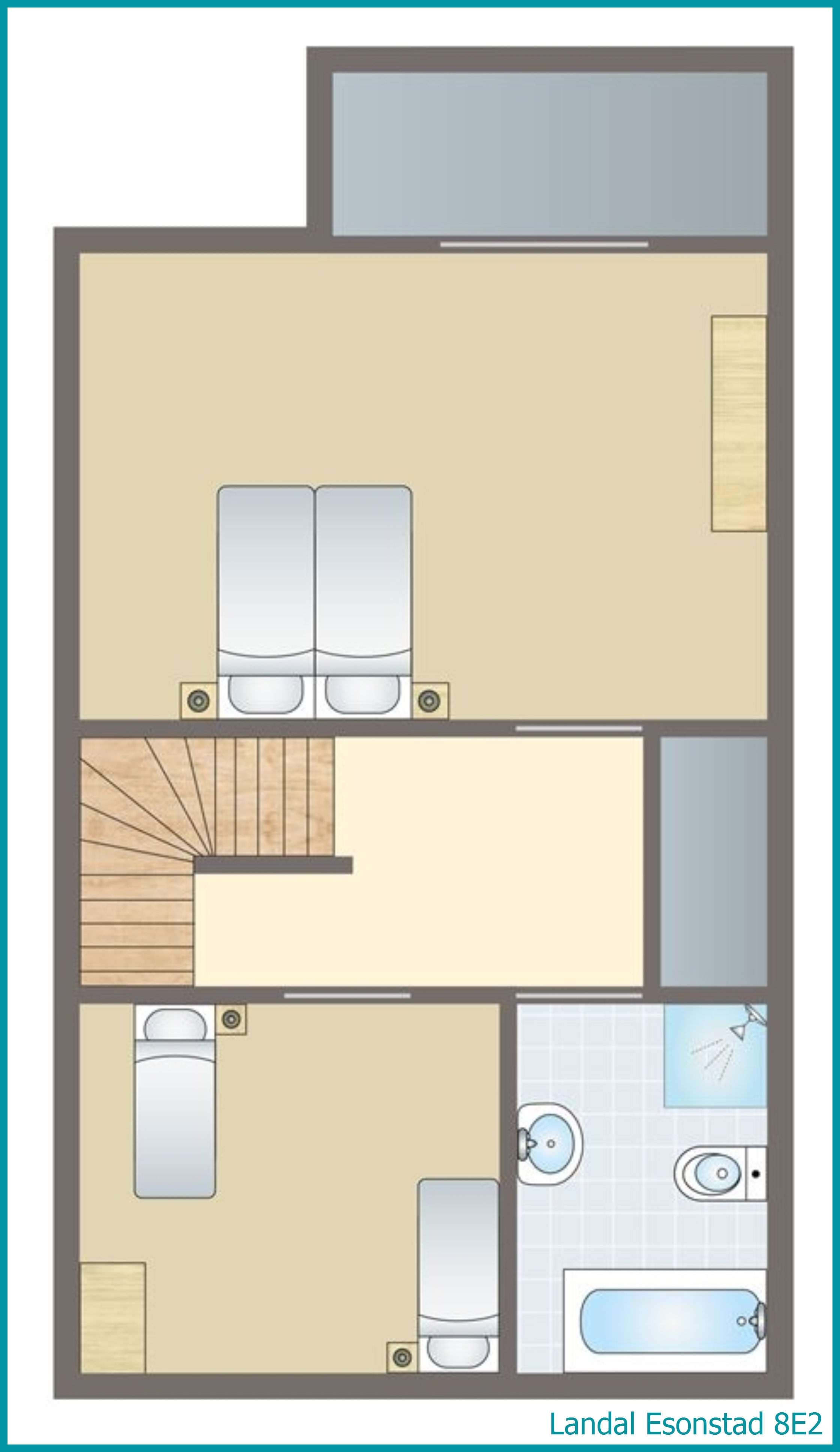 8-person residence 8E2 at Esonstad