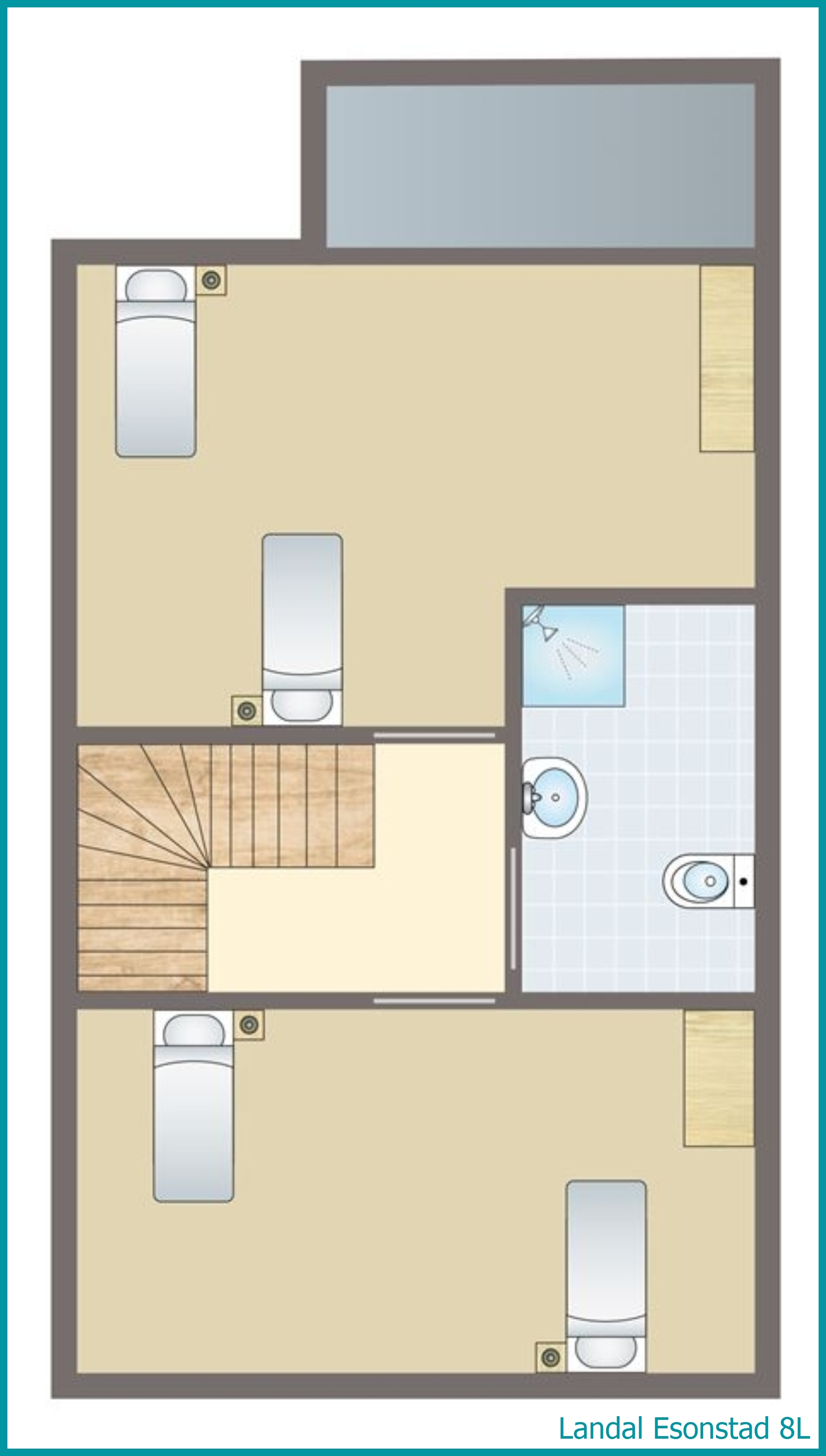 8-person residence 8L at Esonstad