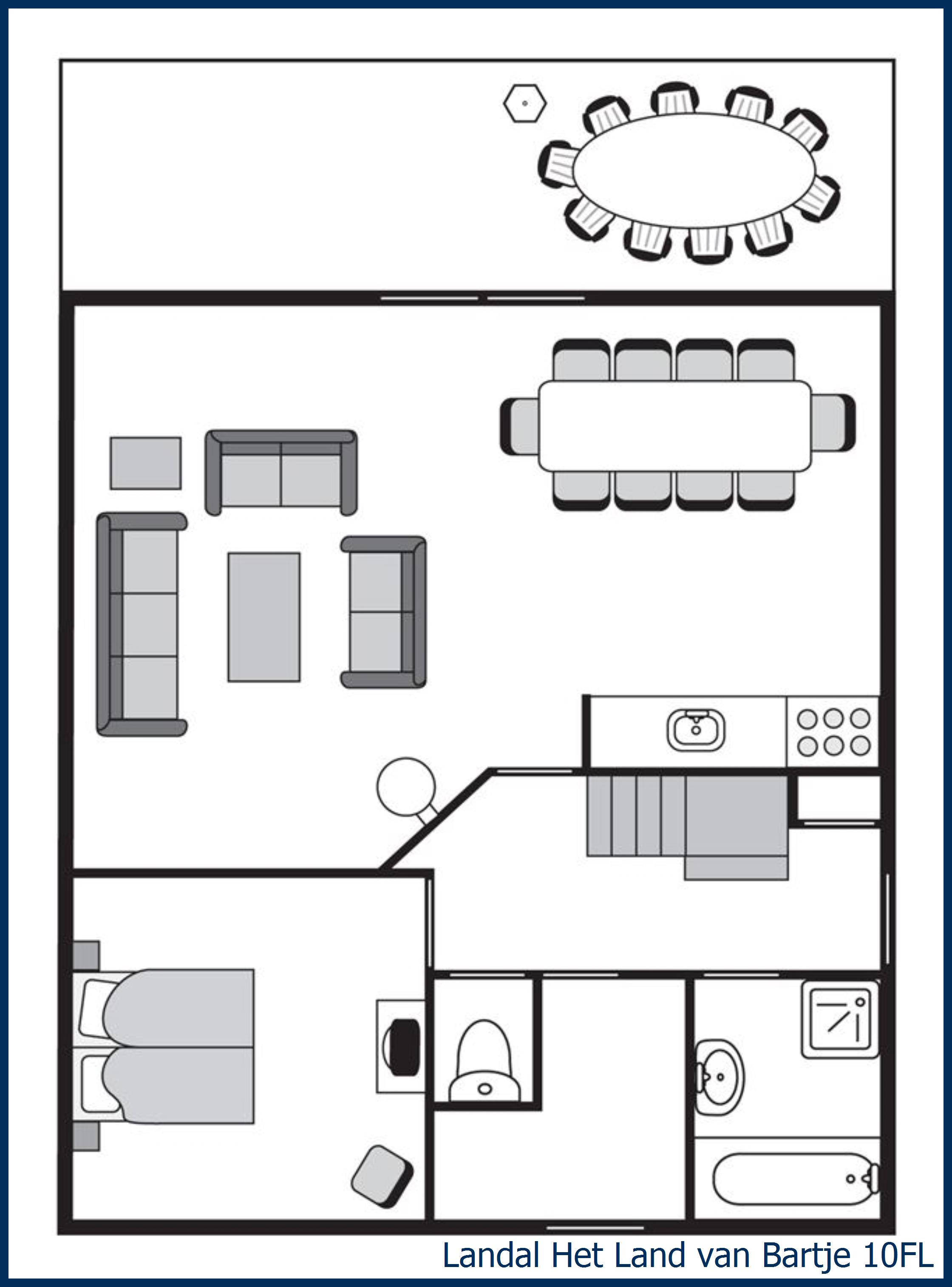 Farmhouse 10FL at Het Land van Bartje
