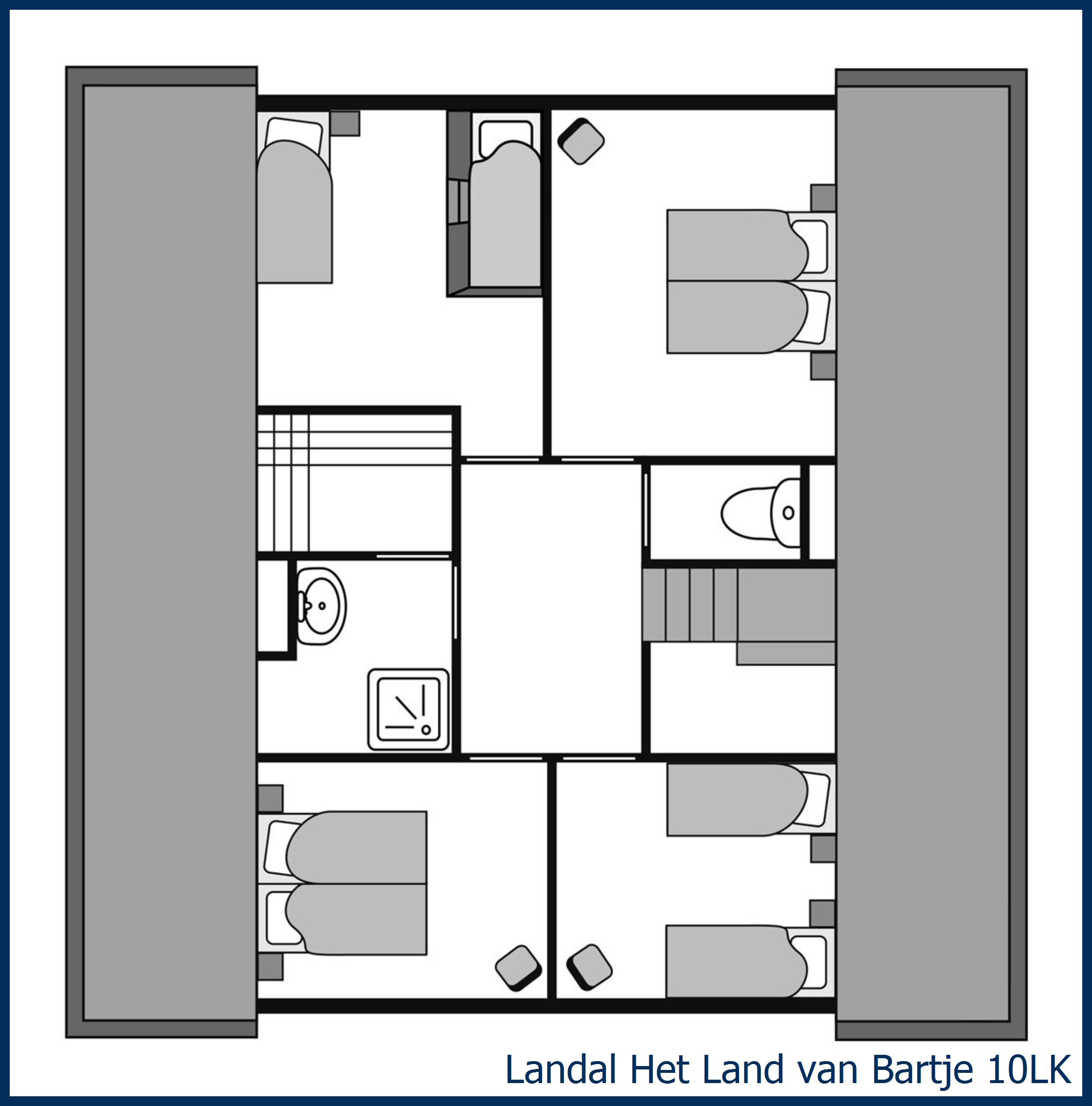 Childrens farmhouse 10LK at Het Land van Bartje