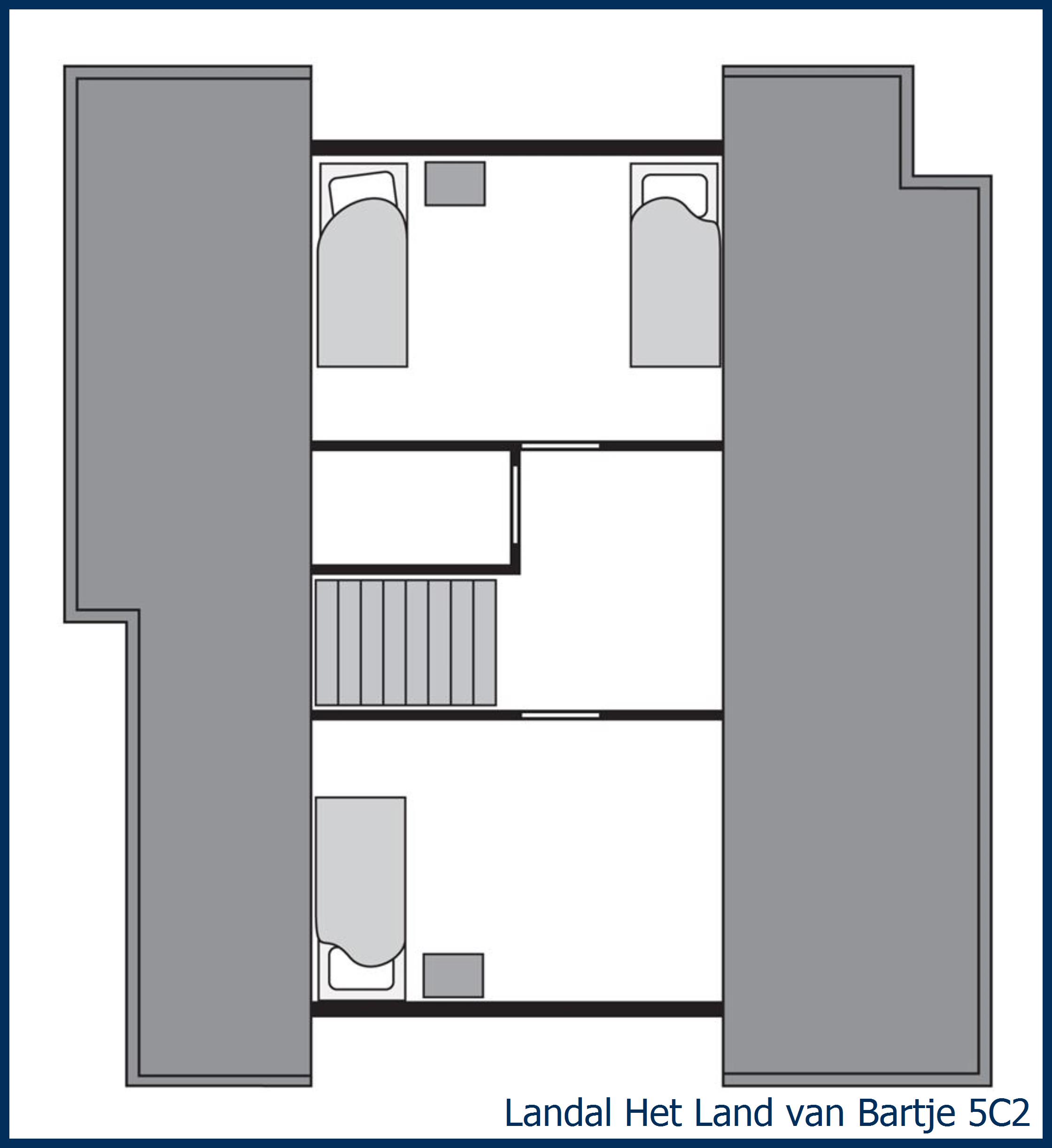 Country house 5C2 at Het Land van Bartje