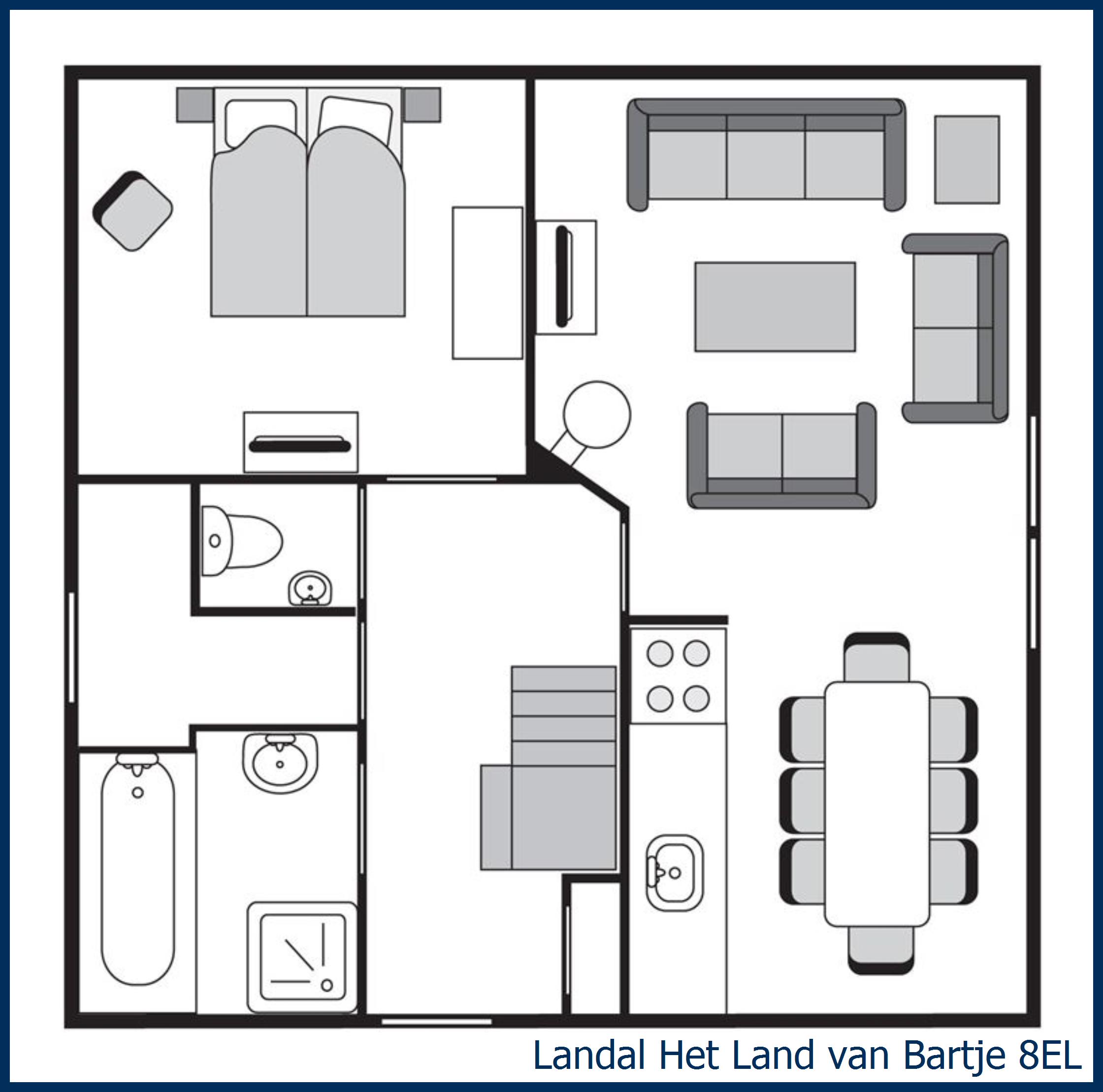 Farmhouse 8EL at Het Land van Bartje