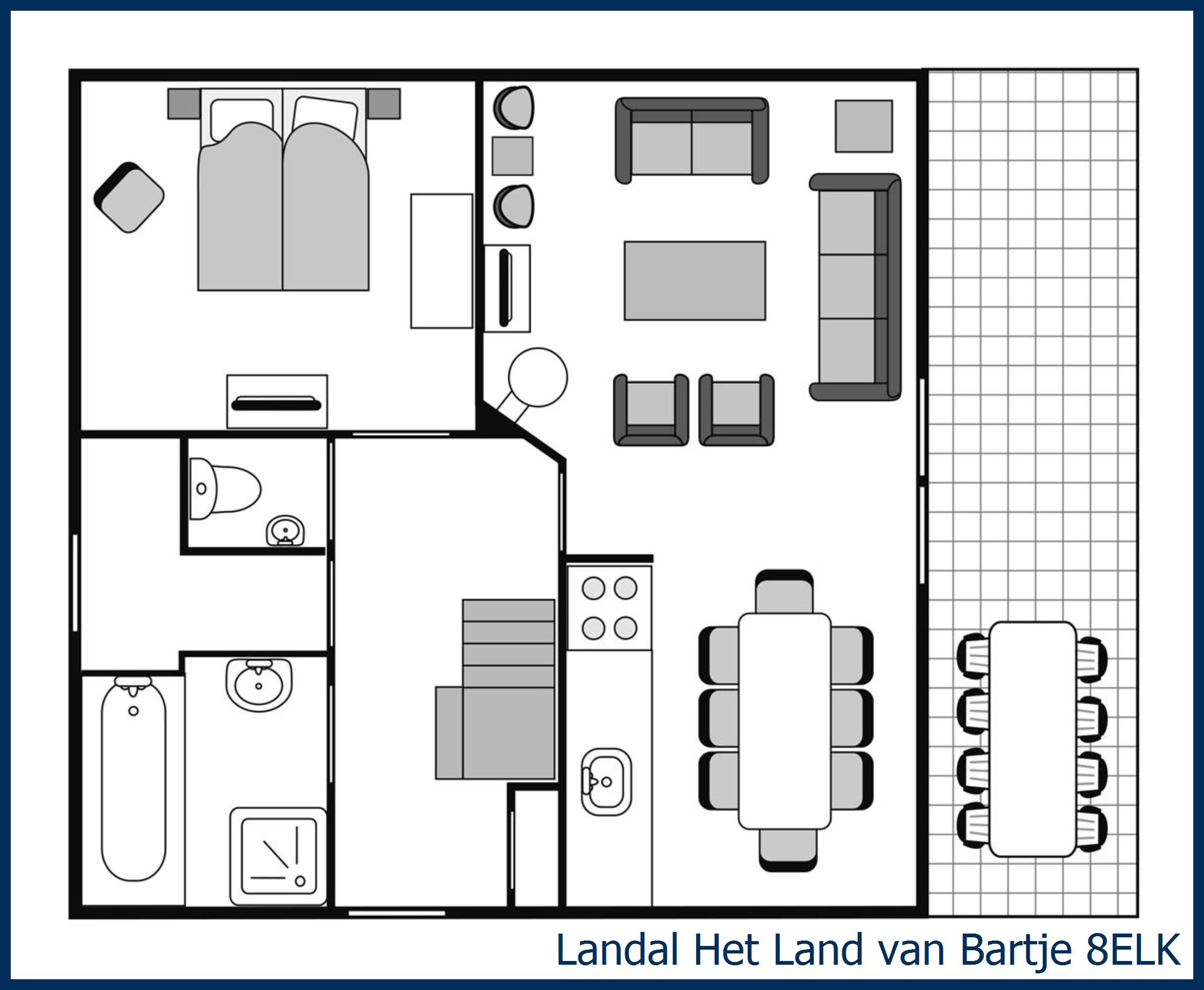 Childrens farmhouse 8ELK at Het Land van Bartje