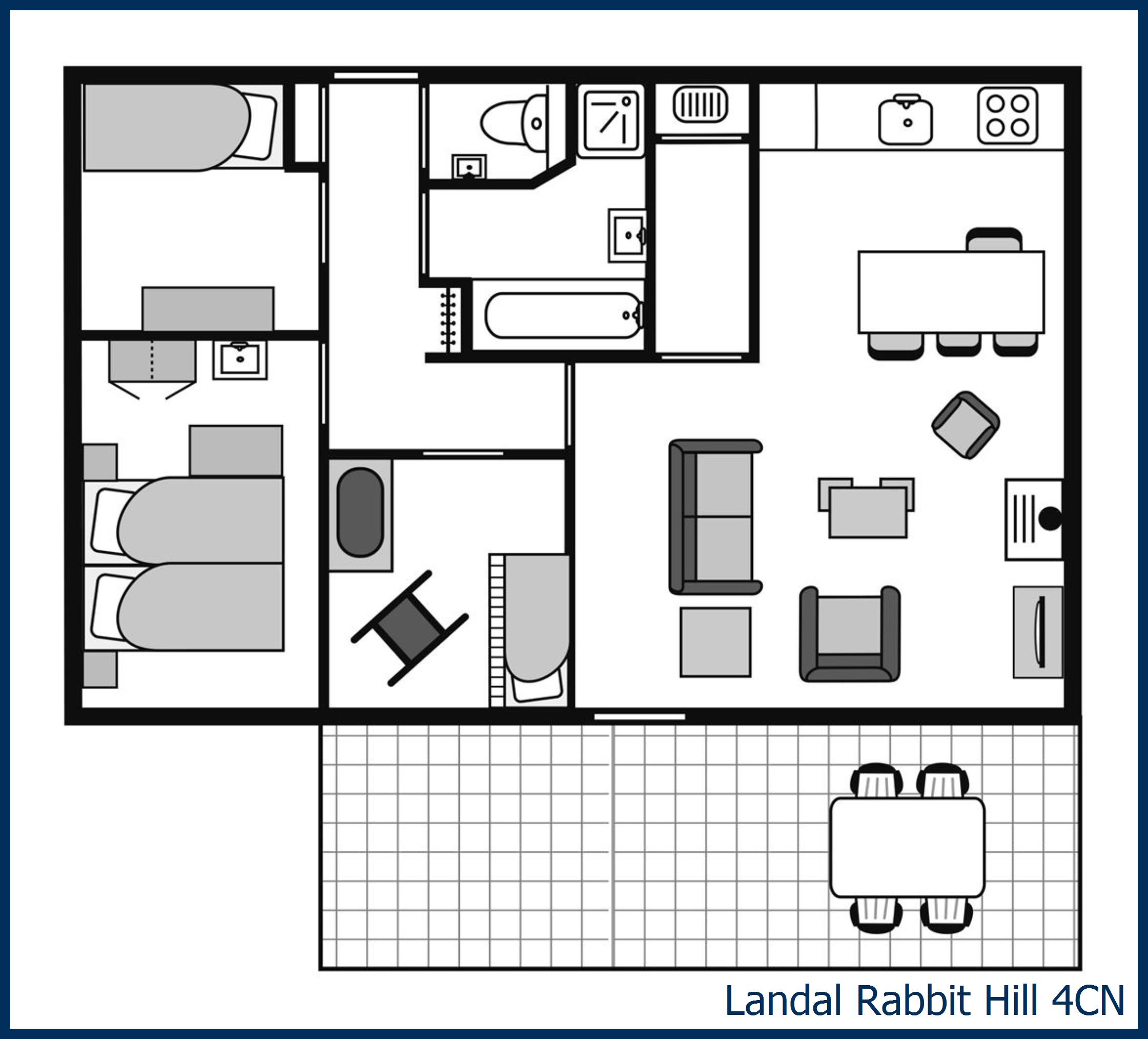 Baby bungalow 4CN at Rabbit Hill