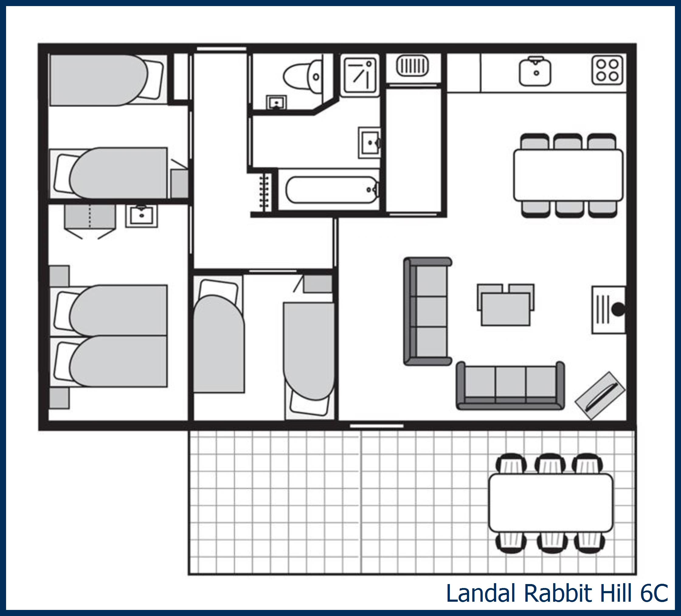 Bungalow 6C at Rabbit Hill