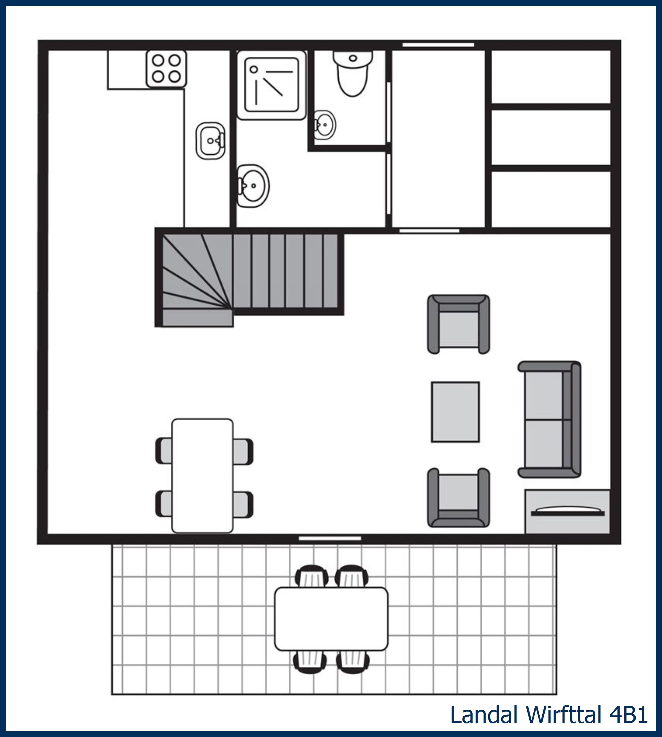 Bungalow 4B1 at Wirfttal