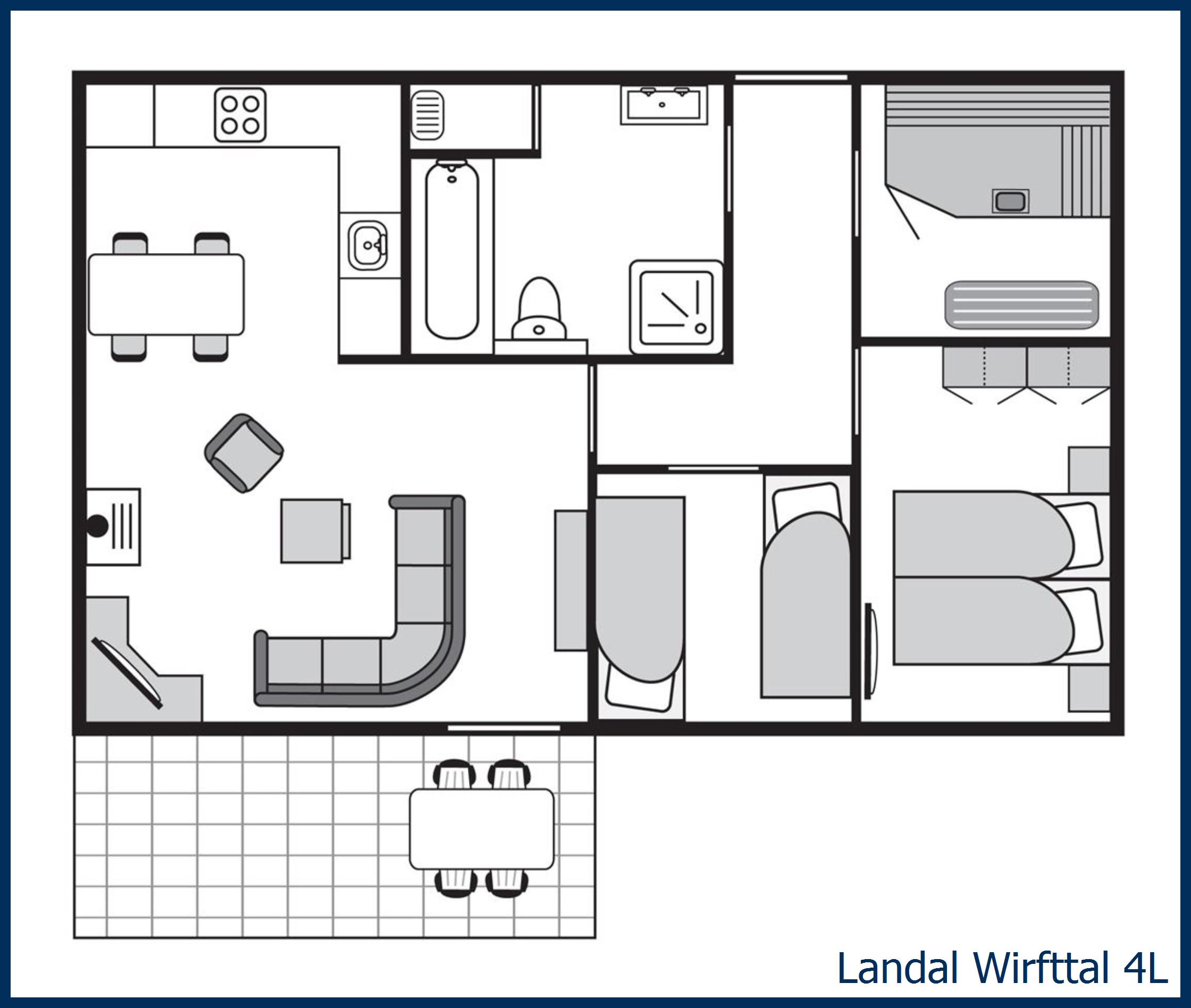 Bungalow 4L at Wirfttal