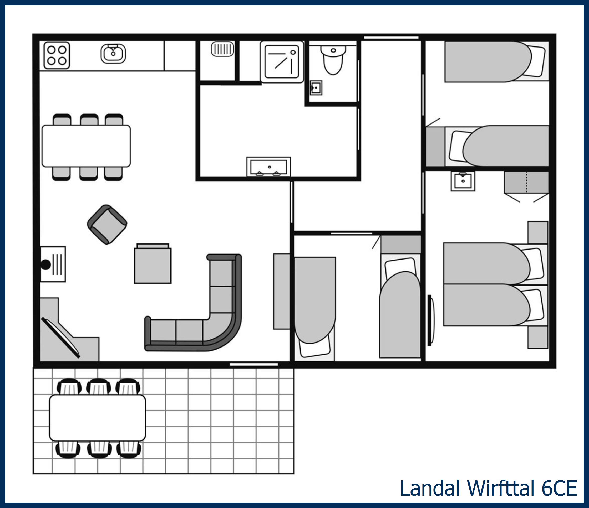 Bungalow 6CE at Wirfttal