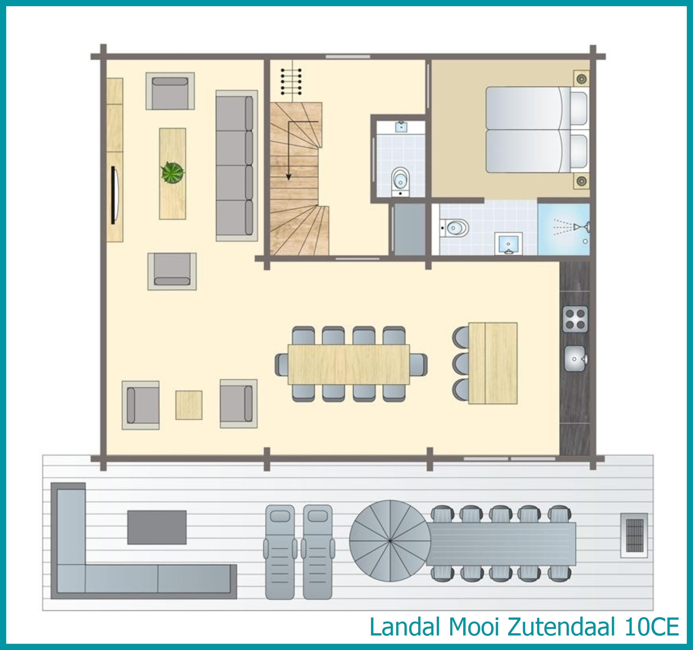 10-person villa 10CE at Mooi Zutendaal