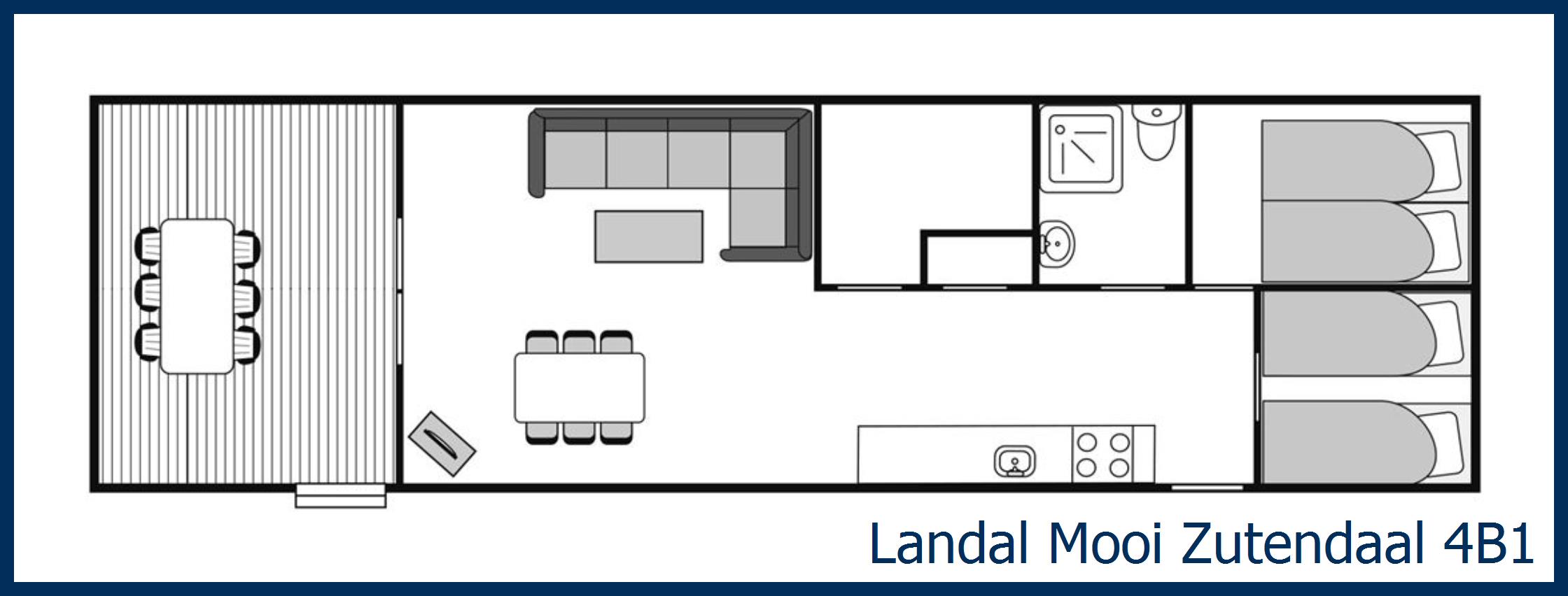 Chalet 4B1 at Mooi Zutendaal