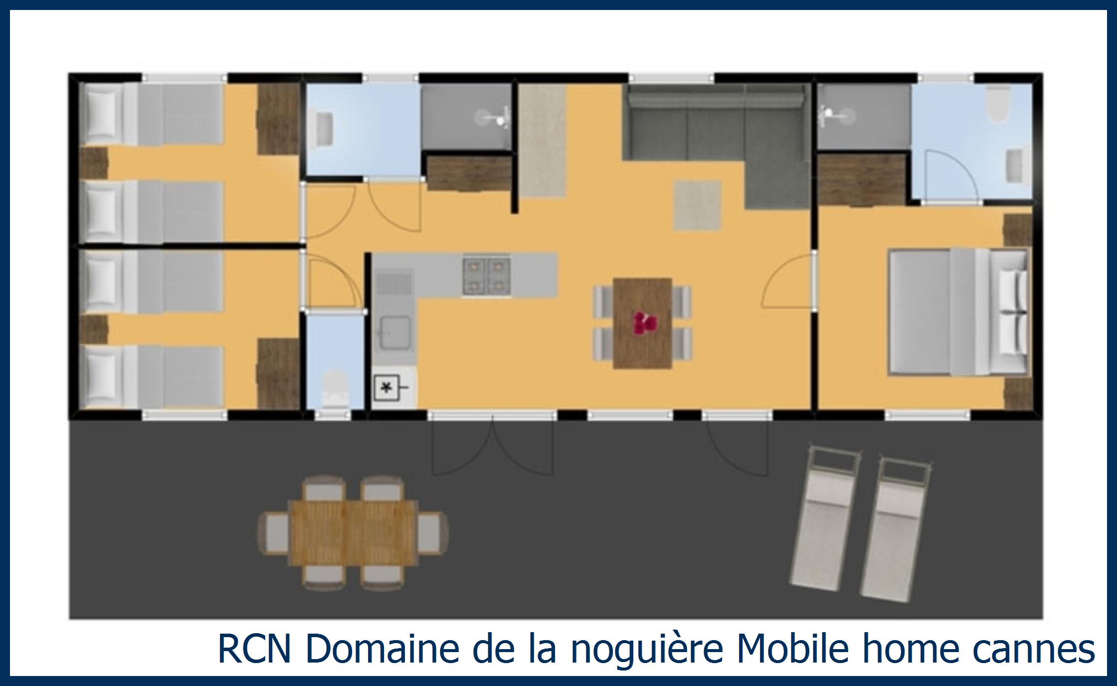 Childrens mobile home Mobile home cannes at Domaine de la Noguière