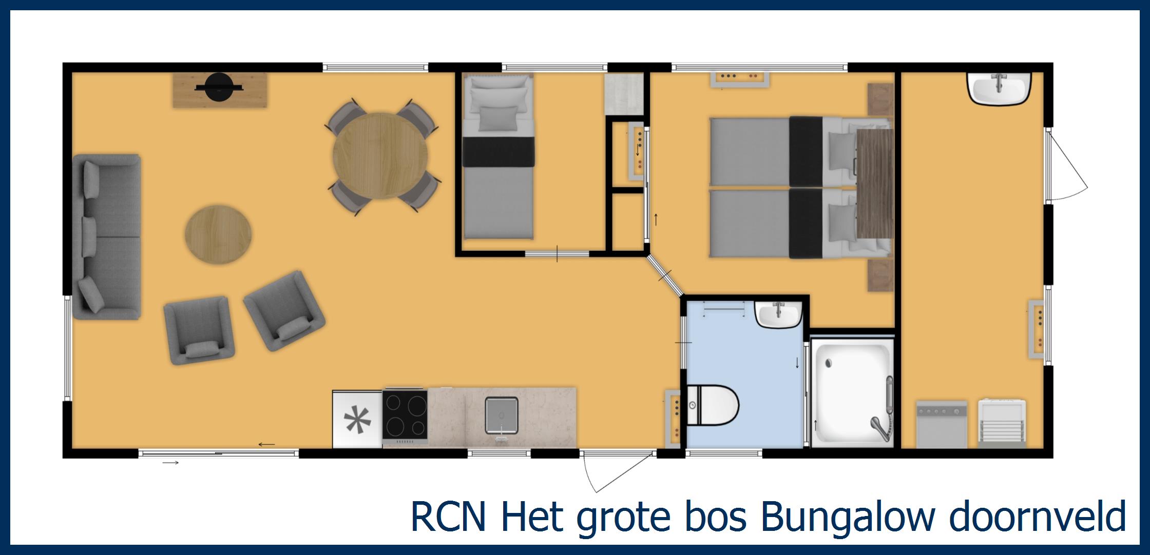 Cottage doornveld at Het Grote Bos