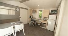 Childrens mobile home Wheelchair accessible mobile home Sarlat - 4LMV R XL at RCN Le Moulin de la Pique