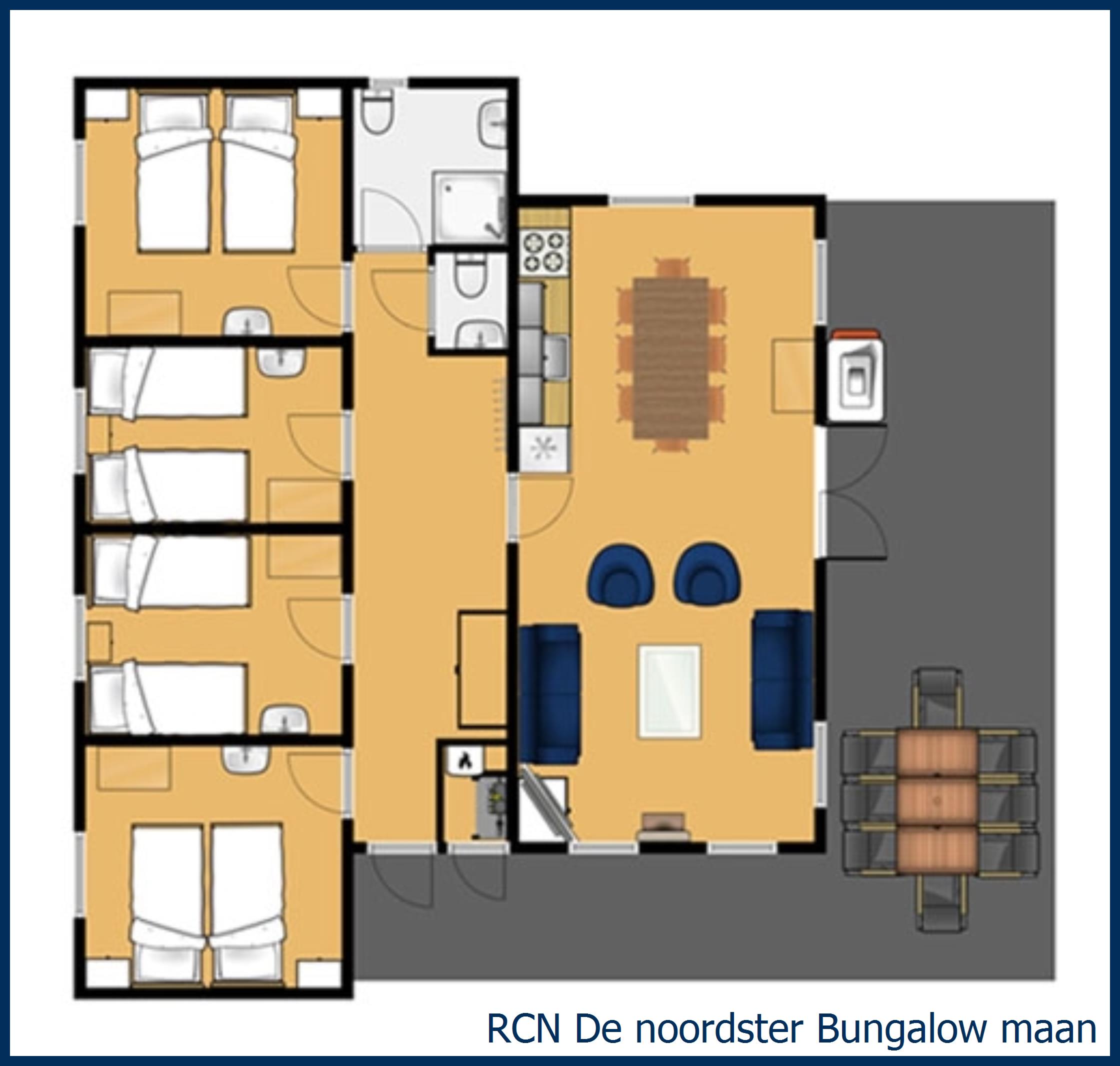 Cottage Maan at De Noordster
