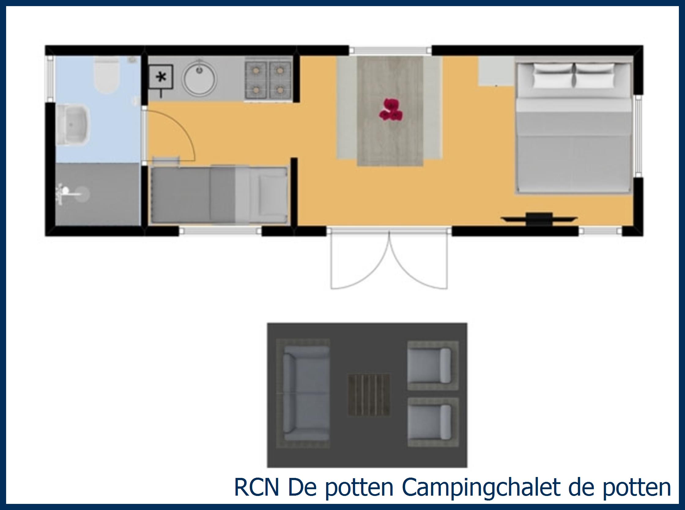 Chalet Camping de Potten at De Potten