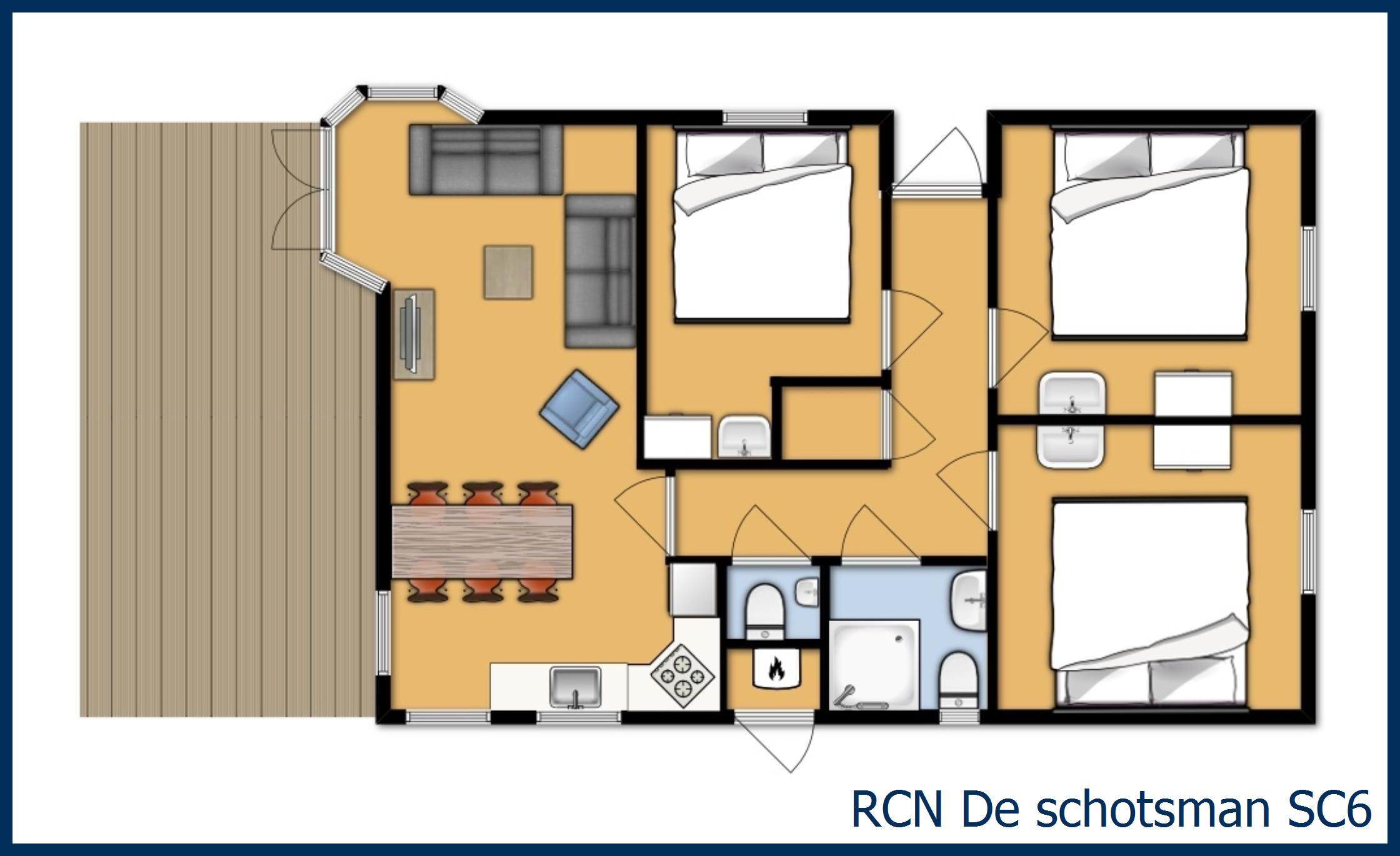 Chalet de bolder SC6 at De Schotsman