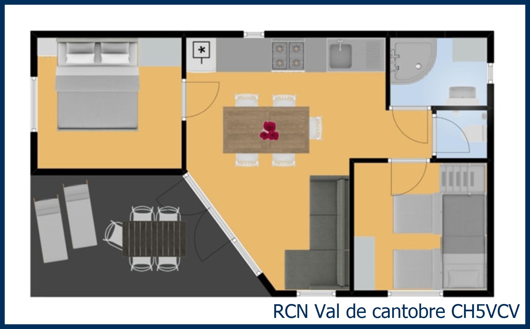 Chalet roquefort CH5VCV at Val de Cantobre