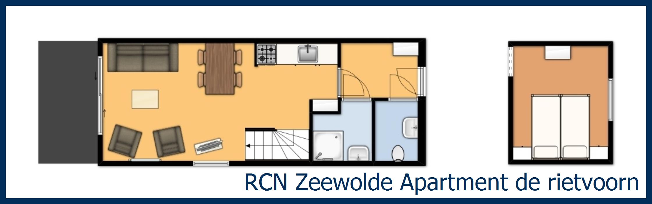 apartment de rietvoorn at Zeewolde