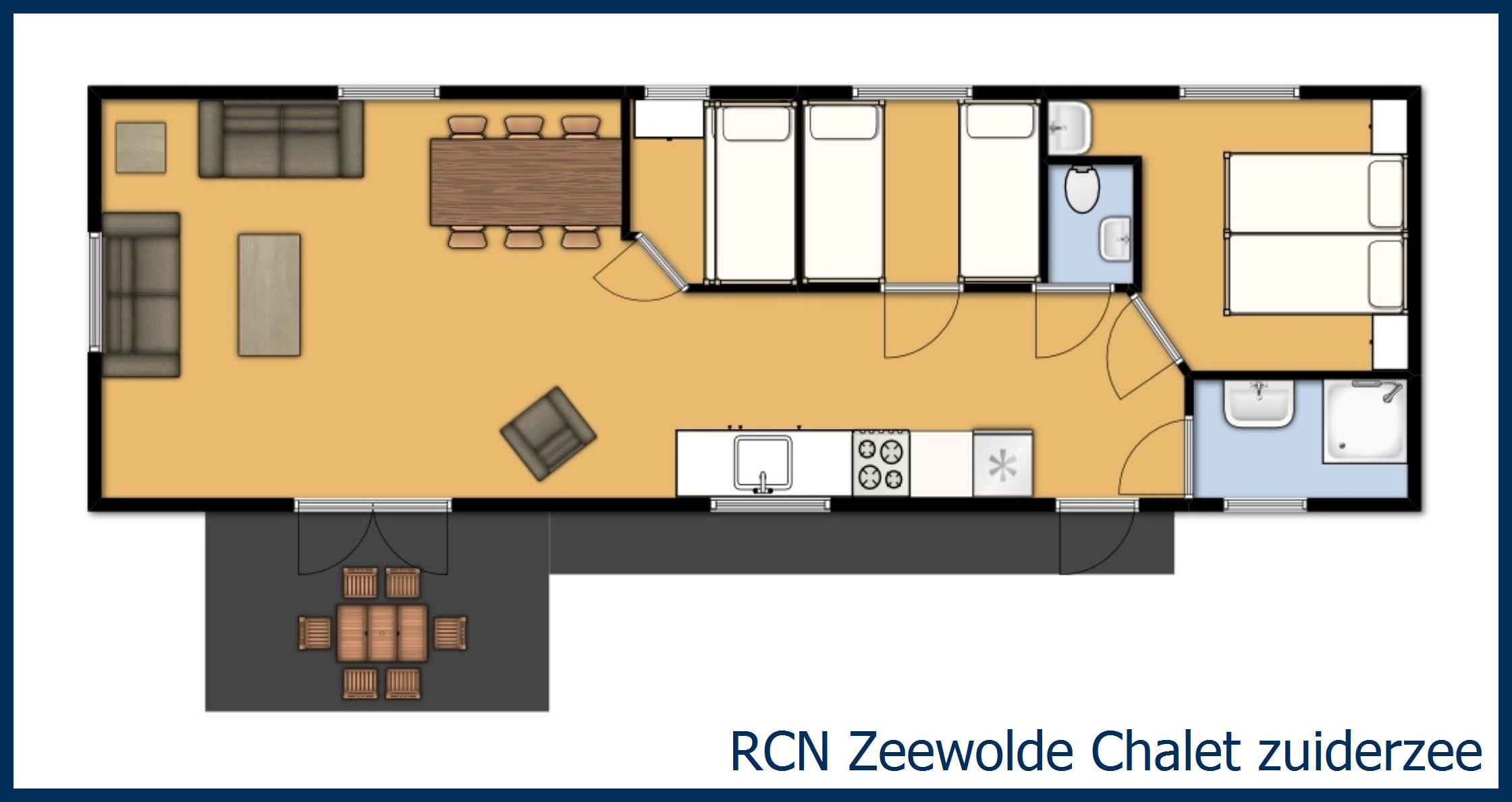 Chalet zuiderzee at Zeewolde