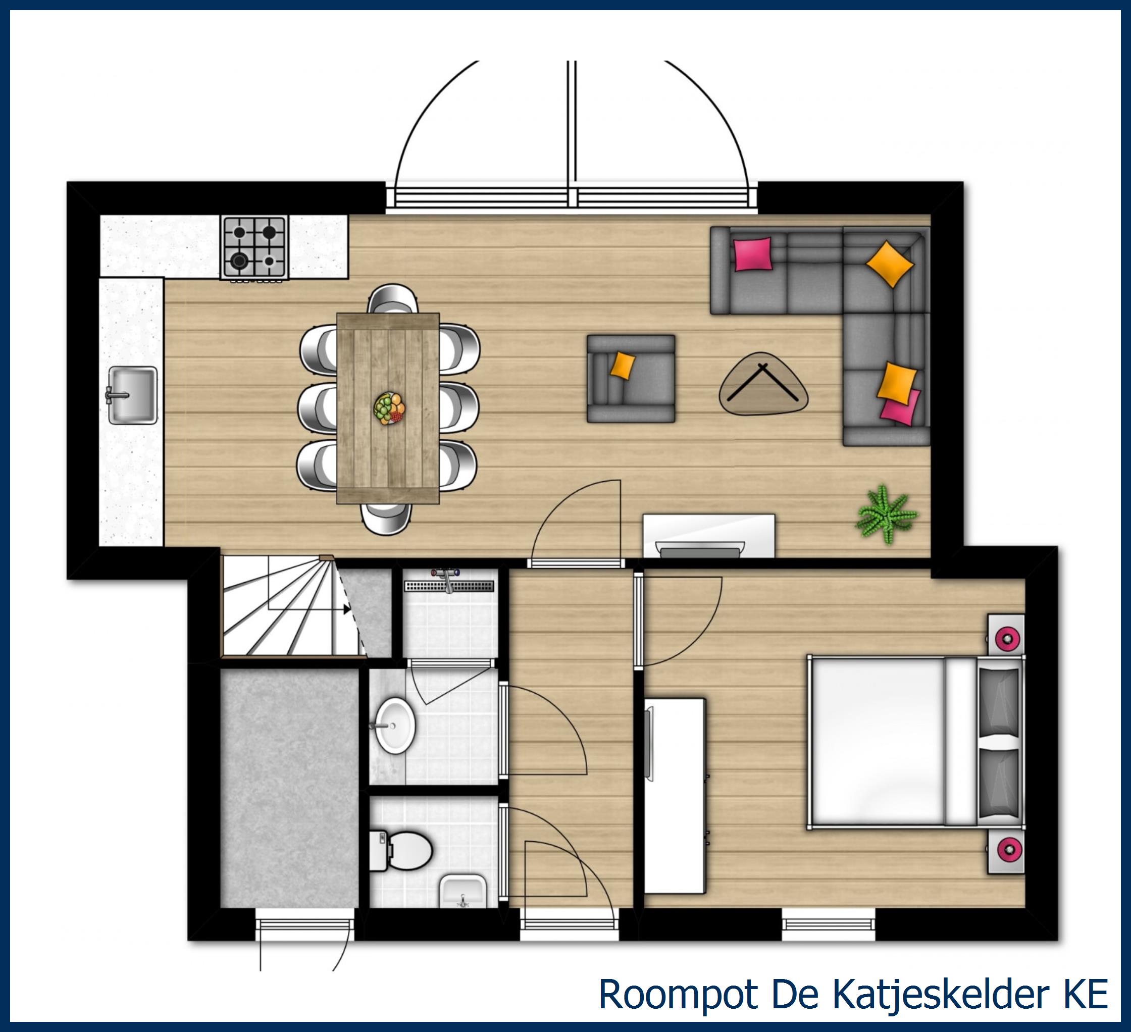 Bungalow KE at De Katjeskelder