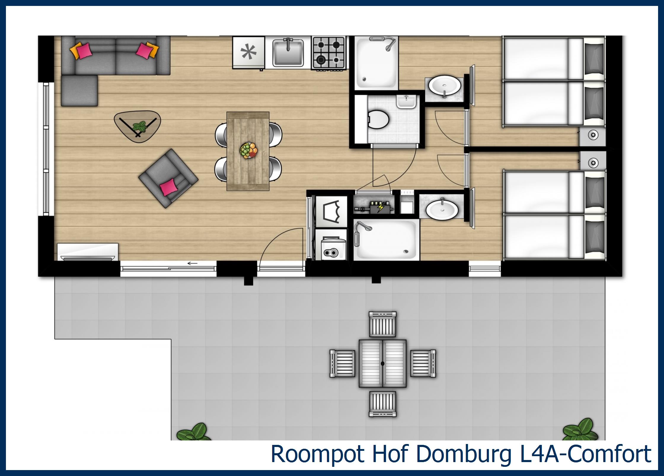 Lodge L4A-Comfort at Hof Domburg