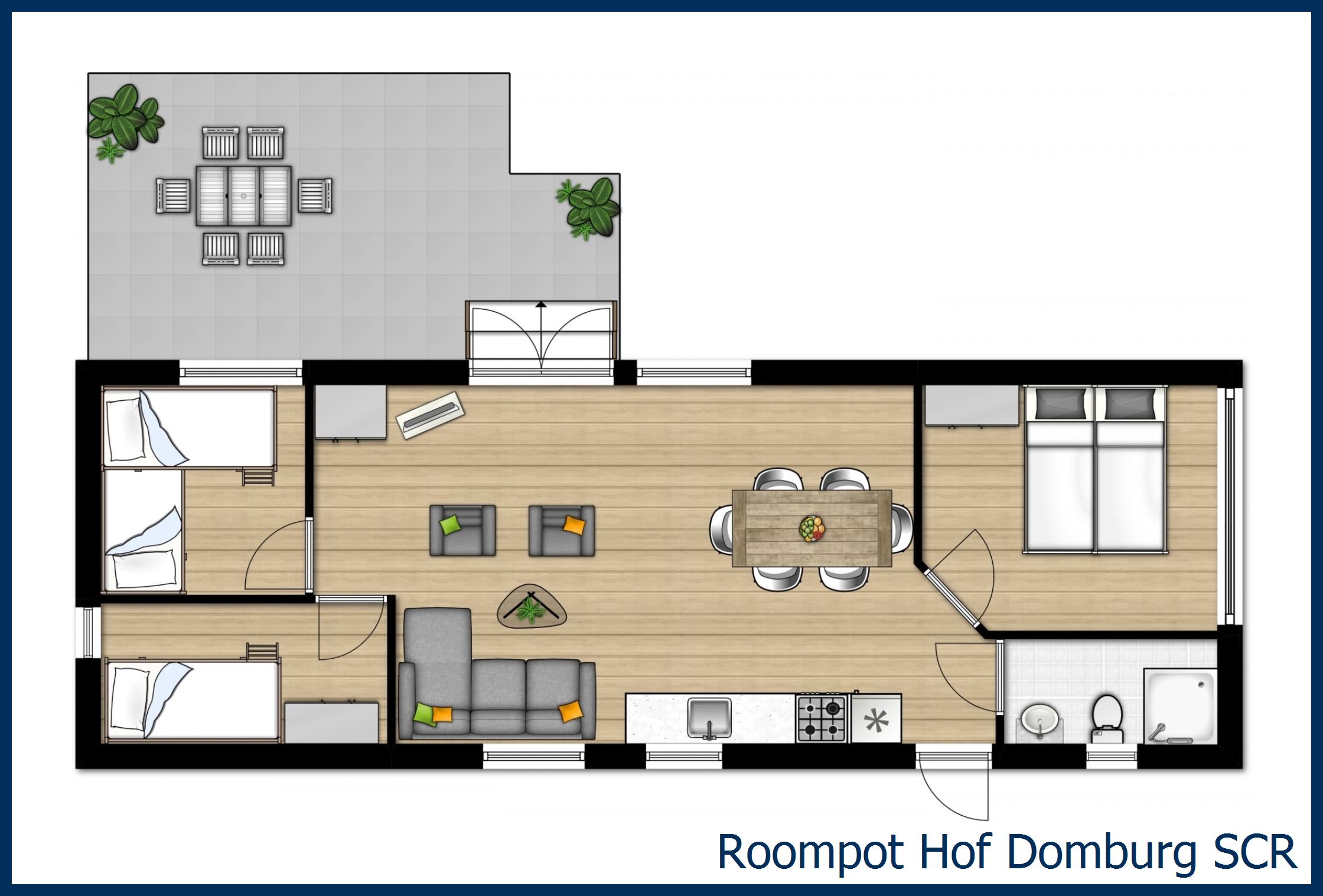 Chalet SCR at Hof Domburg