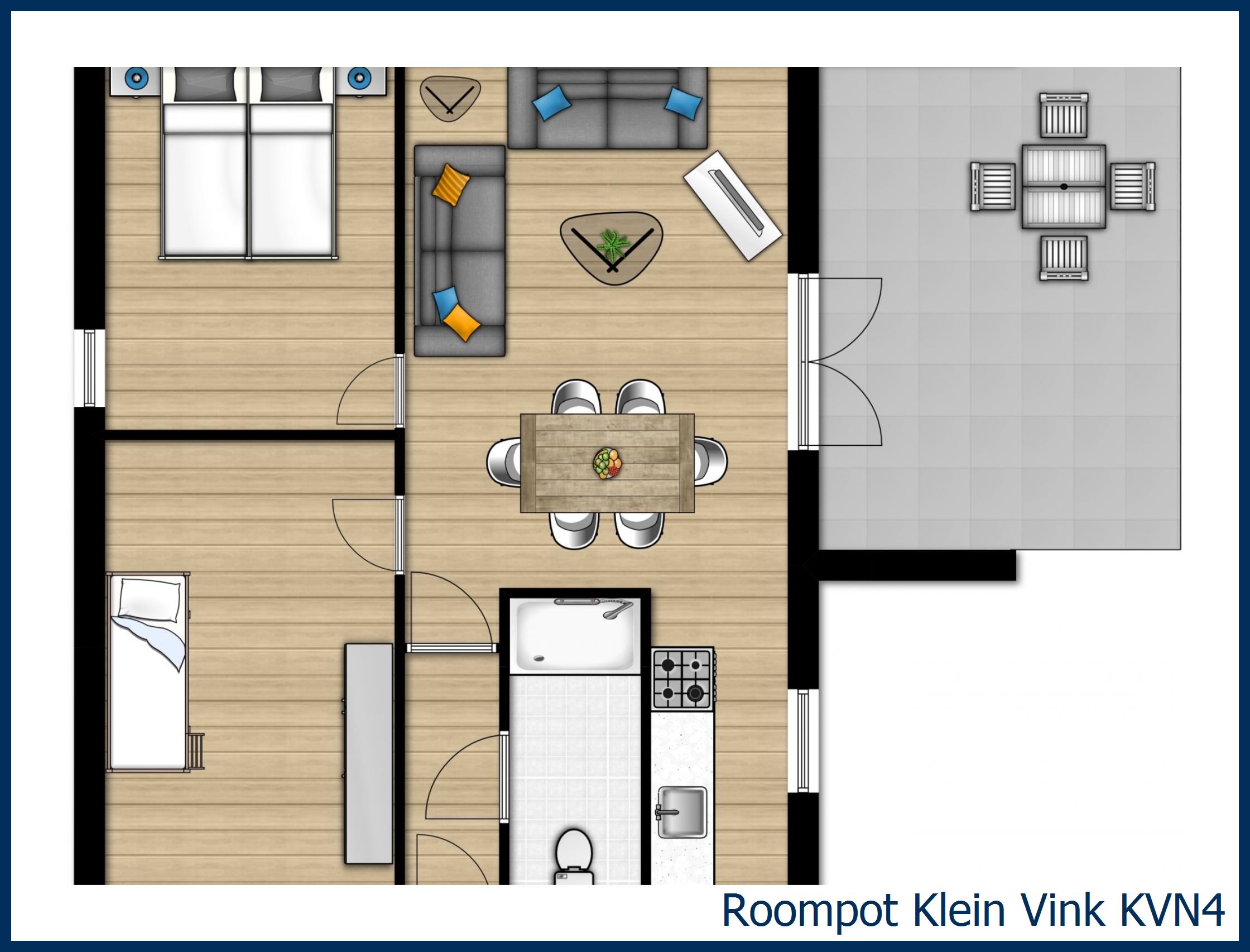 Bungalow KVN4 at Klein Vink