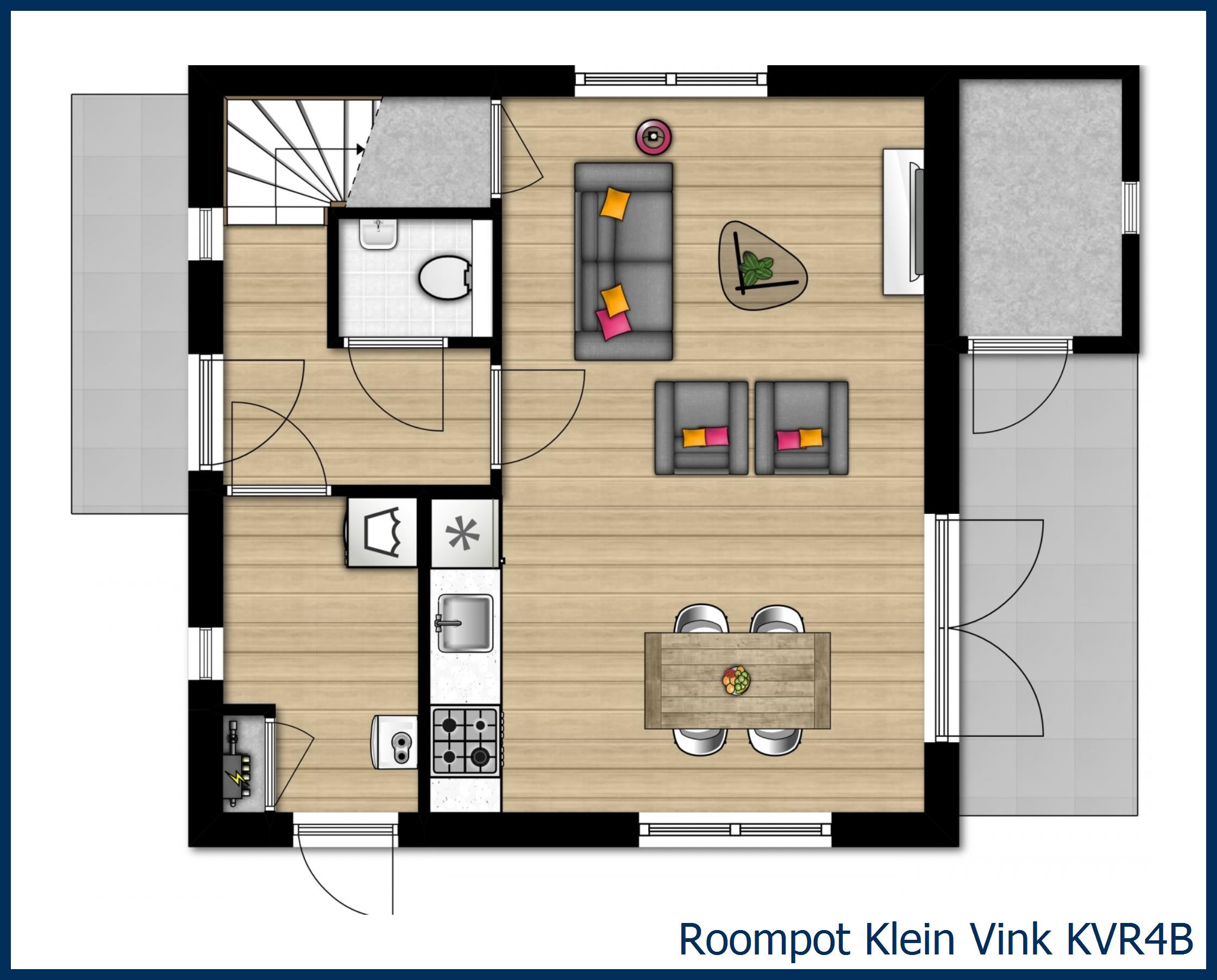 Bungalow KVR4B at Klein Vink