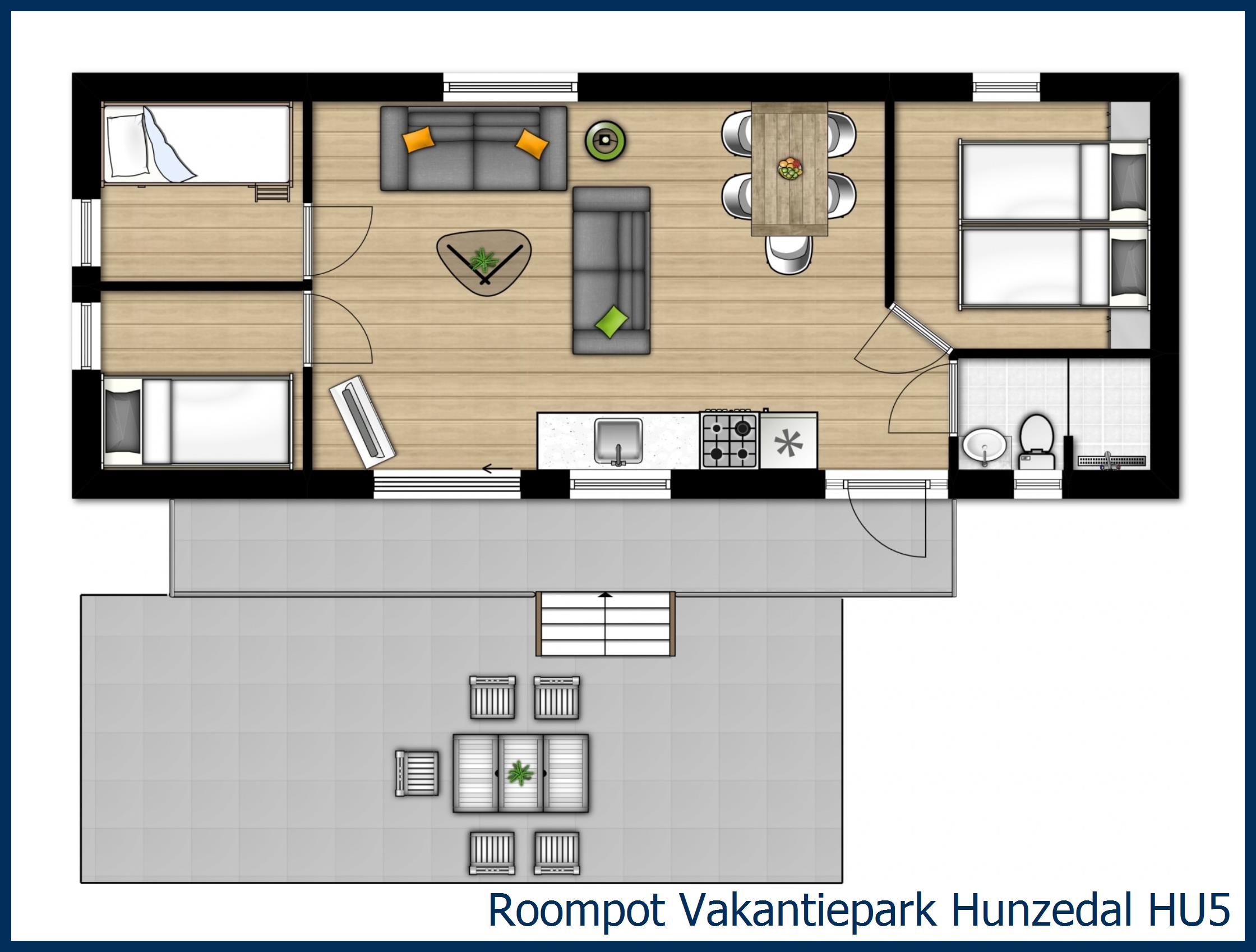 Chalet HU5 at Hunzedal